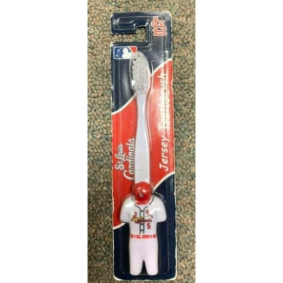 (1) ST LOUIS CARDINALS BASEBALL PUJOLS TOOTHBRUSH - Picture 2 of 2